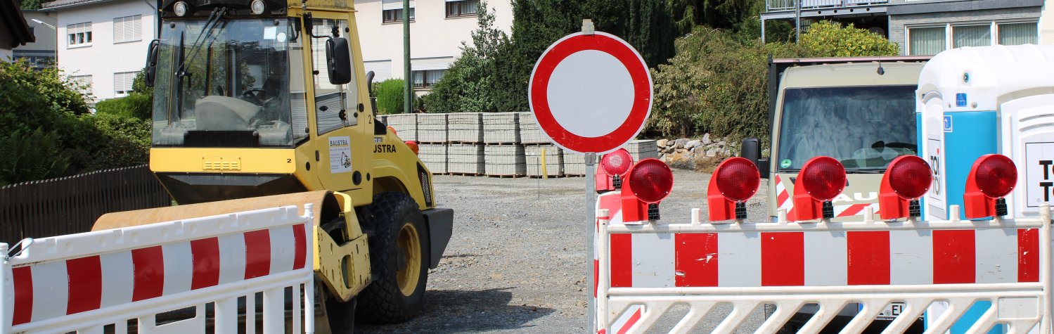 Baustelle in Betzdorf Baustelle in Betzdorf