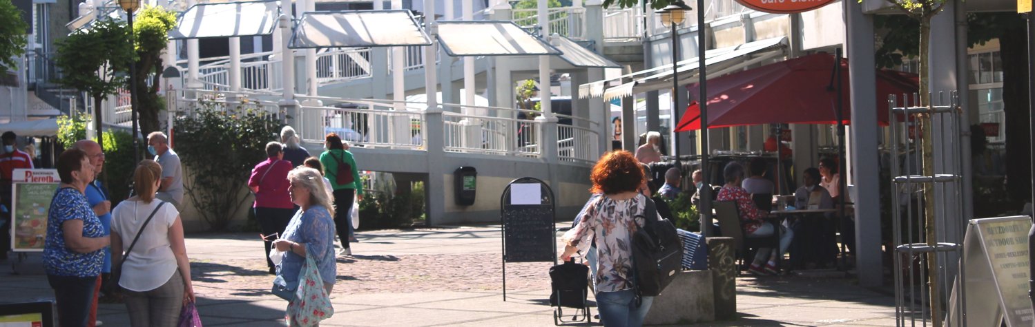 Fußgängerzone in Betzdorf