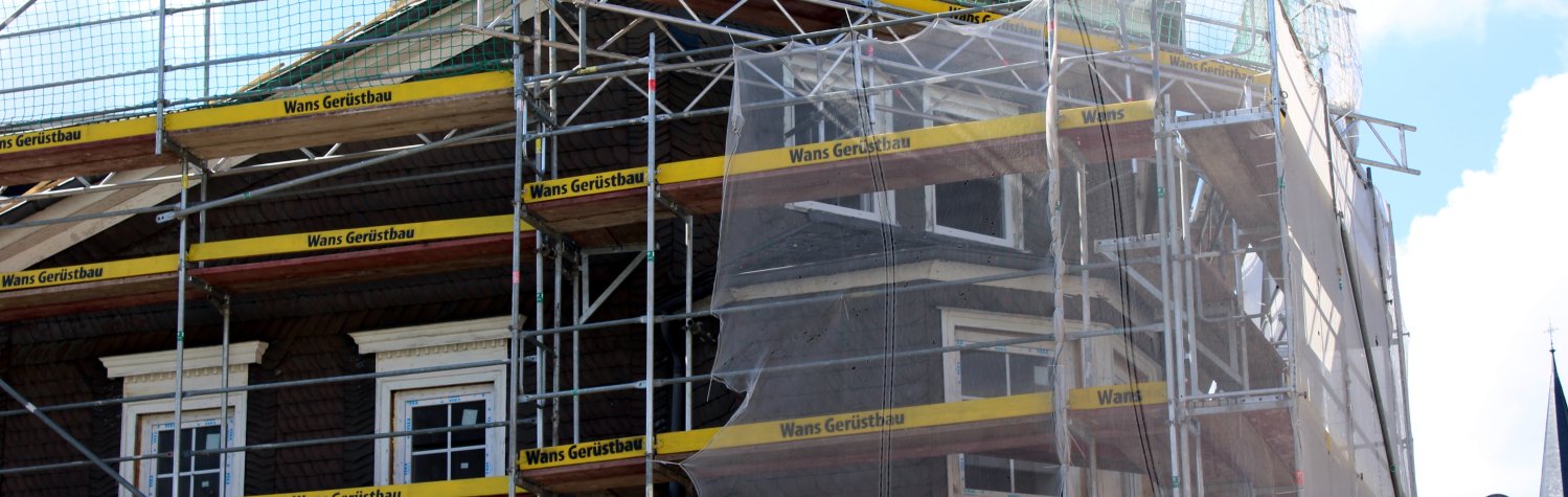 Sanierung in der Innenstadt